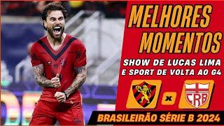 G4 Tô De Volta! Sport 2 X 0 CRB / Melhores Momentos / Brasileirão Série B 2024 / Notícias do Sport