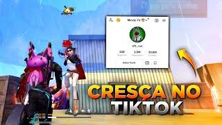 Como crescer no Tiktok com Free Fire!