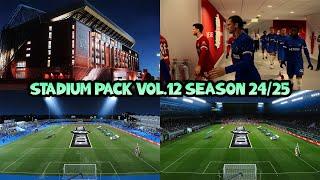 STADIUM PACK VOL.12 SEASON 24/25 - PES 2021 & FOOTBALL LIFE