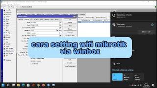 Cara Setting Mikrotik RB941-2nD-TC dasar dan access point via Winbox