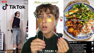 TikTok Chooses My Day: Vegan Meals, Crafting & Routines!" 