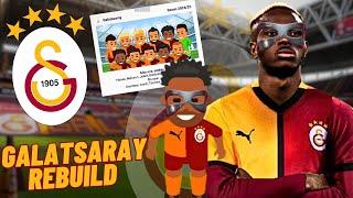 OSIMHEN GALATASARAY'DA | GALATASARAY REBUILD | WORLD SOCCER CHAMPS 2025 REBUILD