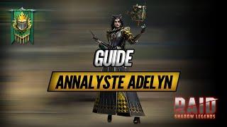 Guide Adelyn - Je n'ai pas de mots... - Raid Shadow Legends - Serveur Test