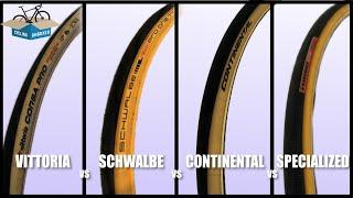 Continental GP5000s TR vs Vittoria Corsa Pro vs Specialized Turbo Cotton vs Schwalbe Pro One TT