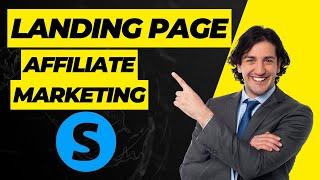 Systeme.io - How to Make a LANDING PAGE for Affiliate Marketing.