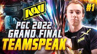 NAVI Teamspeak at PGC 2022: Grand Final (part 1)