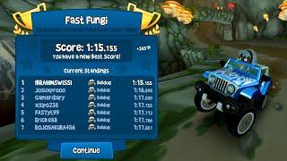 Fast Fungi!  Gold Crate  Beach buggy racing 2 ️ #gaming #video #beachbuggyracing2