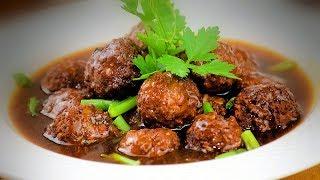 Traditional Chinese Meatballs (Chinese Style Cooking Recipe)