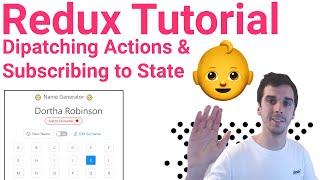 Using Redux Actions and Reducers for State Change Tutorial | React and Redux Tutorial 2021 