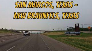 San Marcos, Texas to New Braunfels, Texas! Drive with me on a Texas highway!