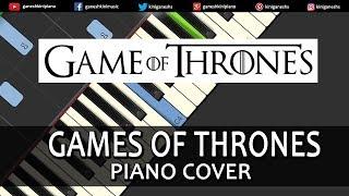 Games Of Thrones Main Theme Song | Piano Cover Chords Instrumental By Ganesh Kini