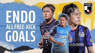 Yasuhito Endo's All FREE-KICK GOALS