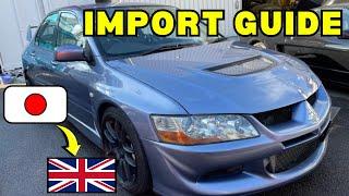 How To Import A JDM Car From Japan To The UK