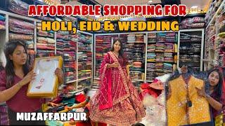 AFFORDABLE SHOPPING FOR HOLI, EID & WEDDING | MUZAFFARPUR BIHAR | ALICE SWIFT VLOGS