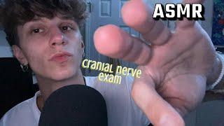 ASMR// Cranial Nerve Exam - Hand Sounds, Mouth Sounds & Visuals