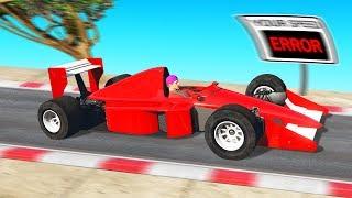 SONIC SPEED FORMULA 1 DLC Car In GTA 5! (world record)