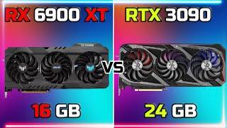 RX 6900 XT vs RTX 3090 - Which One is Better - 2024