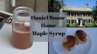 Historic Daniel Boone Home - Maple Syrup Making - Park Travel Review