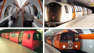 Glasgow Subway Older And Newer Trains