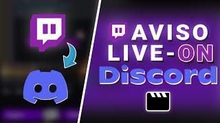 COMO NOTIFICAR LIVES DA TWITCH AUTOMATICAMENTE no DISCORD │ ATUALIZADO 2022