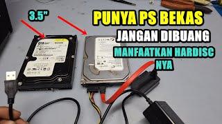 MEMANFAATKAN HARDISC BEKAS DARI PS YG SUDAH RUSAK