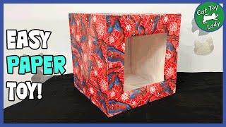 Easy Paper Cat House