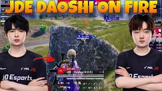 Paraboy And Daoshi Duo Lead JDE To A Chicken Dinner In PEL Hua Cup!!JDE Daoshi soloed 6 kills!️