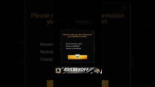 PMGCMENAWIN REDEEM CODE  #asilbekoff #humor #pubgmobile