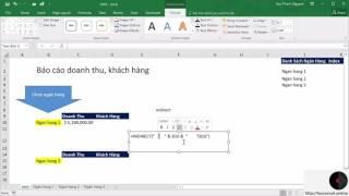 Học Excel Cơ Bản | 93 Hướng dẫn lấy dữ liệu từ nhiều bảng làm báo cáo