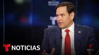 Marco Rubio habla de Trump, Biden, inmigración y deportaciones masivas | Noticias Telemundo