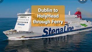 Dublin Port to Holyhead through Ferry | Stena Line Ferry | Cooking and Vlogging