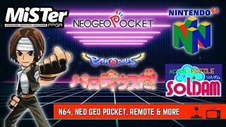MiSTer FPGA News - N64, Neo Geo Pocket, Remote & More