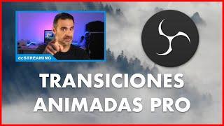  TRANSICIONES ANIMADAS para OBS 2  | solución a escalas Skype, Marcos animados, podcast y más.