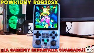 ¡LA GAME BOY CON PANTALLA CUADRADA! POWKIDDY RGB20SX DE LITNXT