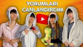 VİDEOLARA GELEN YORUMLARI CANLANDIRDIM!