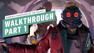 Marvel's Guardians of the Galaxy Walkthrough Part 1 - A Risky Gamble