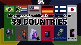MOBILE PHONE RINGTONES OF 39 DIFFERENT COUNTRIES