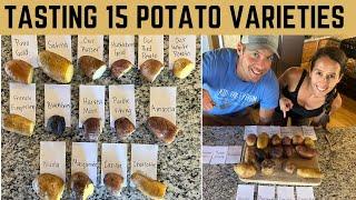 Trying Many New Potato Varieties - Potato Garden Plan