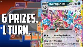 Hydreigon ex can DEMOLISH YOUR OPPONENT'S BOARD! (Pokemon TCG Deck List + Matches) - Surging Sparks