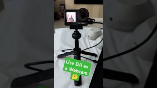 How to Setup DJI Action 5 Pro Camera as a WEBCAM 