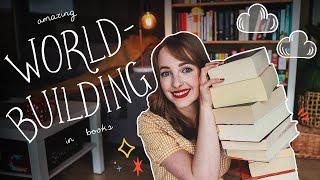 10 books with AMAZING worldbuilding! ️