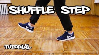 SIMPLE SHUFFLE DANCE STEP. FOOTWORK TUTORIAL FOR BEGINNERS