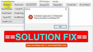 UMT - Forbidden Application 11 Detected Please Uninstall it And Restart PC! UMT