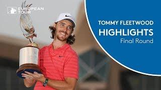 Tommy Fleetwood wins the 2018 Abu Dhabi HSBC Golf Championship | Final Round Highlights