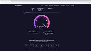 Alliance Broadband Speed Test