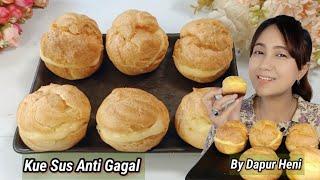 Tips Membuat Kue Sus Anti Gagal, Anti Kempes, Kokoh, Kopong, Dan Lembut