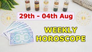 August Weekly Horoscope ︎29th july - 04th August︎ Weekly HoroscopeAjj ka Rashifal Tarot  Reading