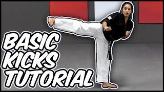 Learn Basic Kicks with Champion Coach Jewelianna Ortiz