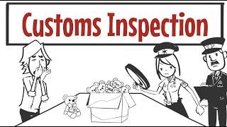 Explained about Customs Inspection. Cost and Difference between Import and Export inspections.