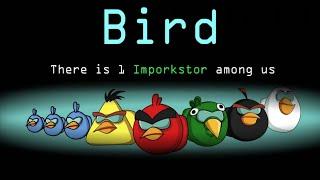 Among us, but it's Angry birds | animation